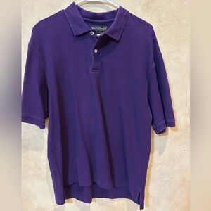 Men's Purple Polo Shirt Old School Clothing Co